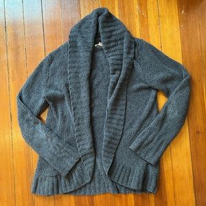 Merona Gray Open Cardigan